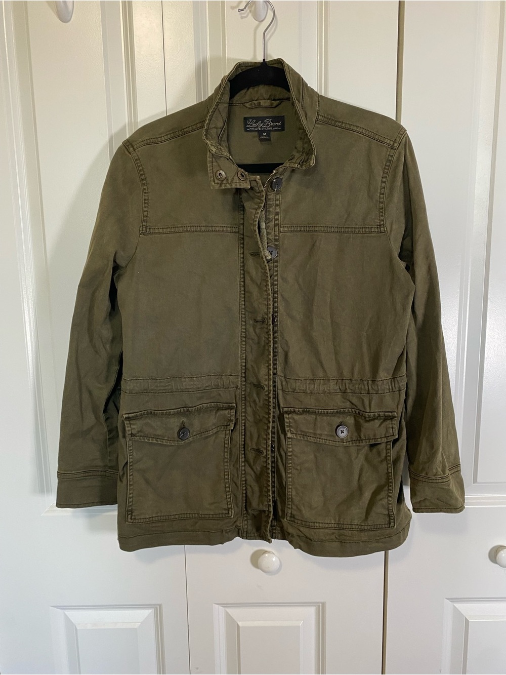 Lucky Brand Olive Green Field Utility Jacket